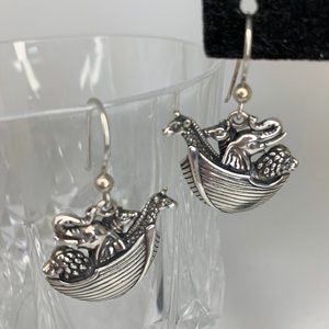 Kabana 925 Noah's Ark Earrings